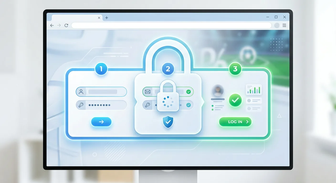 Tipico Login – Anmeldeformular mit E-Mail und Passwort am Desktop